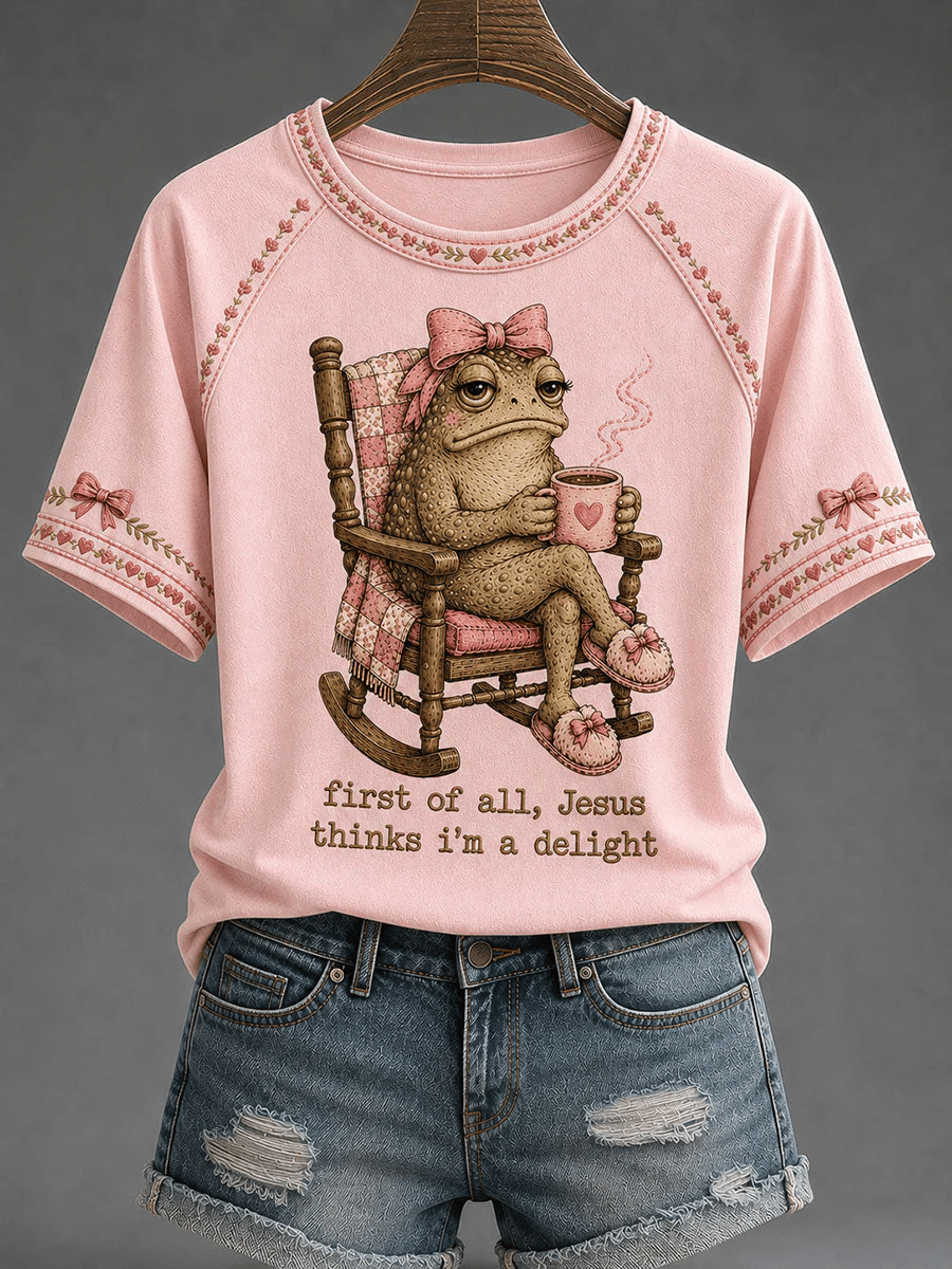 Women's Jesus Thinks I'm A Delight T-Shirts