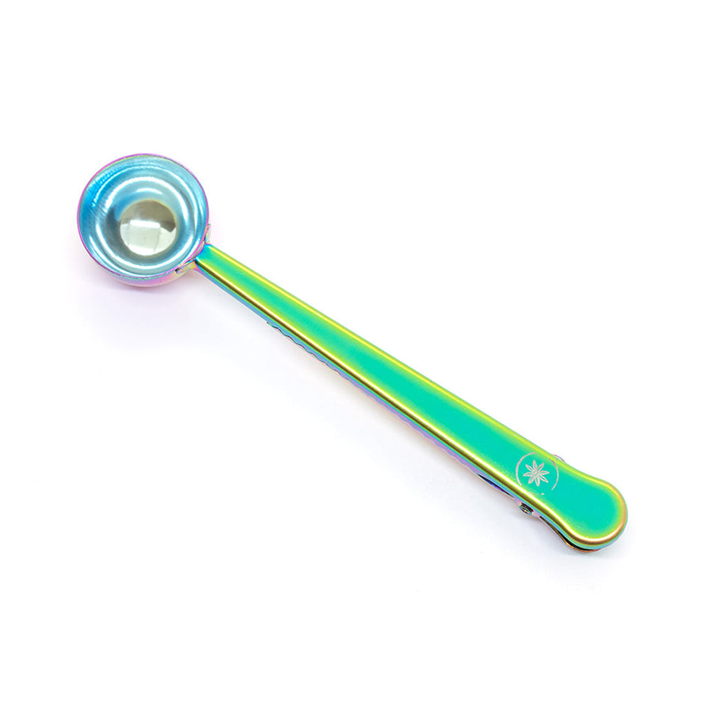 Long Handle Tea/Coffee Measuring Spoon Stainless Steel with Clip