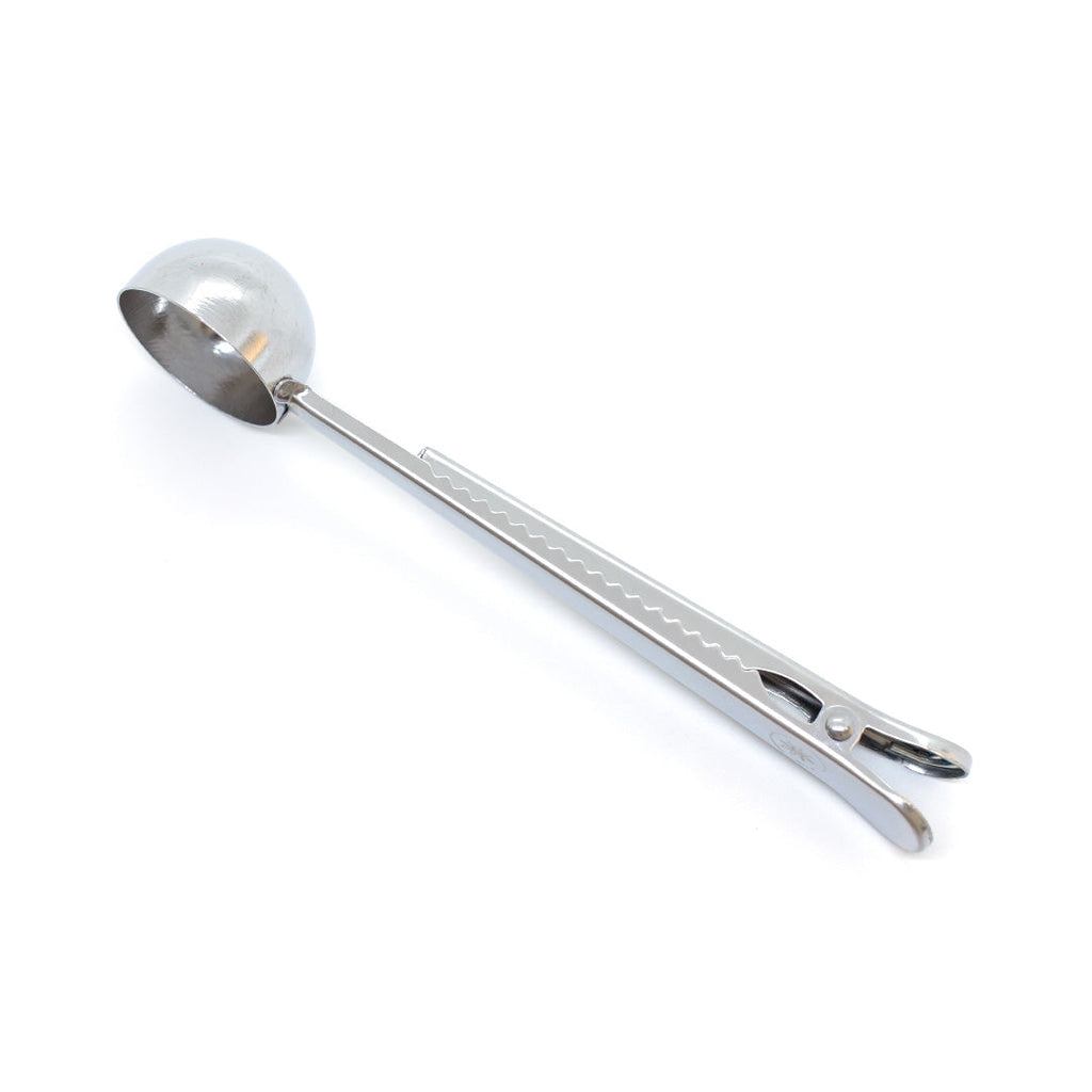 Long Handle Tea/Coffee Measuring Spoon Stainless Steel with Clip