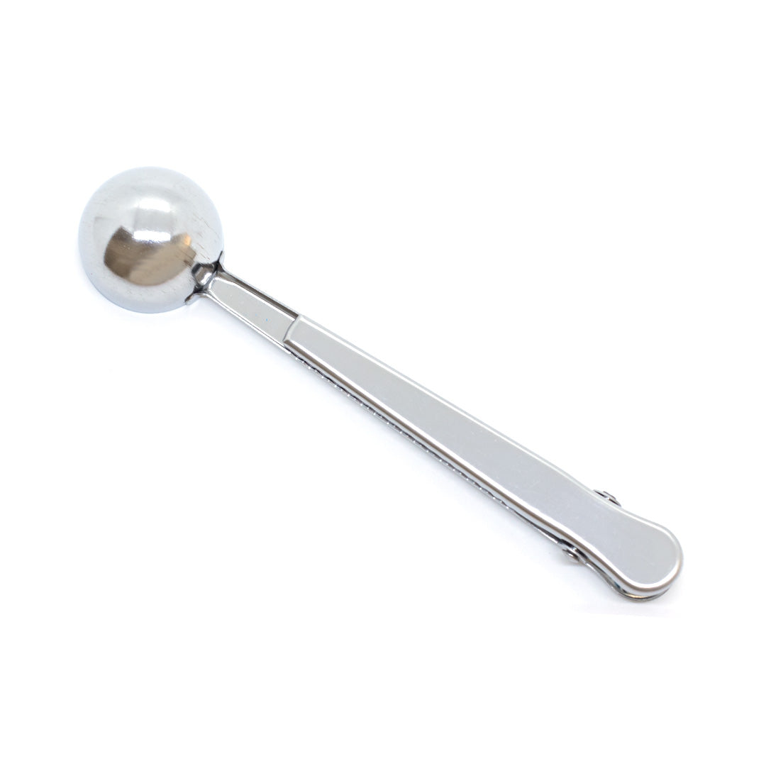 Long Handle Tea/Coffee Measuring Spoon Stainless Steel with Clip