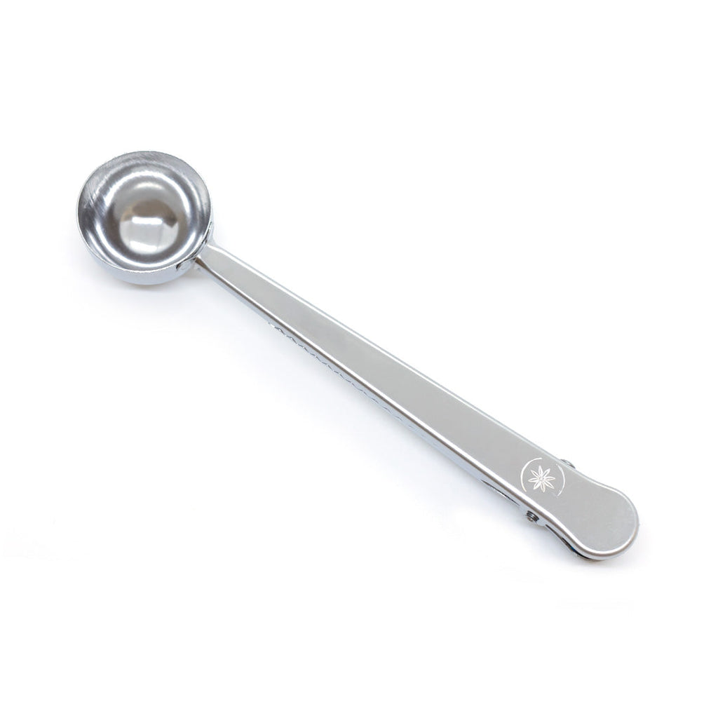 Long Handle Tea/Coffee Measuring Spoon Stainless Steel with Clip