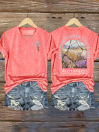 Women's  God Turns Broken Pieces Into Masterpieces Christian Tops Comfort Colors T-Shirt