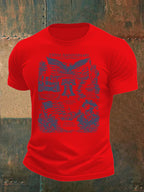 Men's  Retro USA 250th Anniversary Print T-Shirt