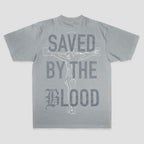 Saved By The Blood Printed Men's T-shirt