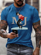 Men's Printed Short-Sleeve T-Shirt