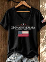 Women's Casual U.S. 250th Anniversary T-Shirt