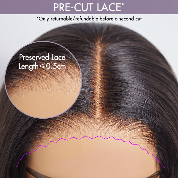 PreMax Wigs | Blonde 613 Silky Straight Glueless 5x5 Closure HD Lace Wig Pre-Cut Lace