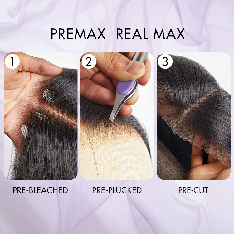 AiryFit™ Scalp Care Wigs - Deep Parting Loose Body Wave Human Hair Wig 11x6 Frontal HD Lace Glueless Wig