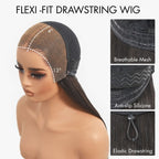 PreMax Wigs - 180% Density Body Wave / Straight Glueless 13x4 Frontal Lace Long Wig Pre-Cut Lace