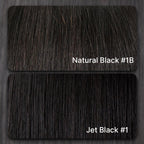 Effortless Elegance Copper Highlight / Natural Black Bouncy Curl Wig Minimalist HD Lace Glueless Wig Pre-Cut Lace
