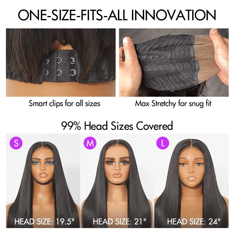 Luvme All-Day Comfort™ Wig 180% Density Voluminous & Bouncy Messy Burmese Curly Glueless 7x6 Closure HD Lace Human Hair Wig Pre-Cut Lace