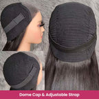 QVR Glueless Pre-cut 4x6 HD Lace Closure Human Hair Wig Afro Curly Wear & Go Wigs Beginner Friendly