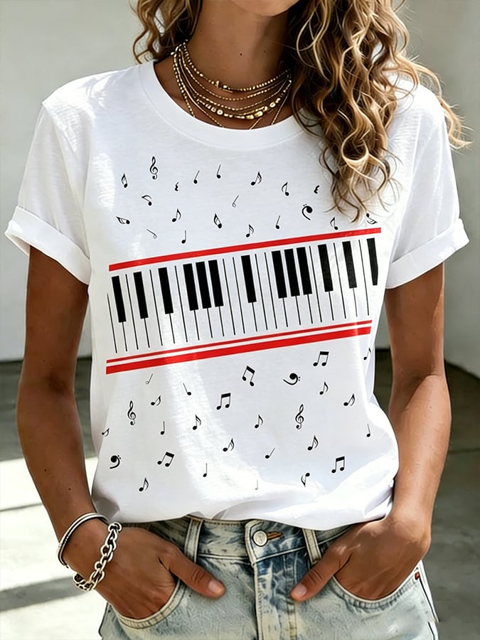 Women's King Of Pop Print T-Shirt