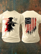 Men's 250 YEARS Round-neck Printed T-Shirt