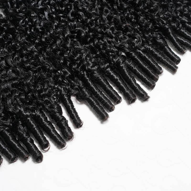 Member Sale| QVR Burmese Curly Crochet Hair Natural Black