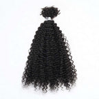 QVR French Curl Human Bulk Hair Extensions for Boho Knotless Braiding