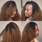 QVR Premium Chinese Hair Water Wave Virgin Human Crochet Hair Ombre #T1B/30 Machine Made Feather Crochet Hairstyles