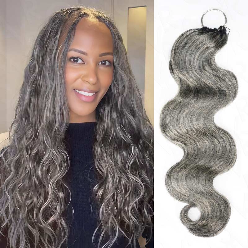 QVR Soft Feather Crochet Hair 3 Packs Small Kinky Curly Machine Made Human Hair Extension