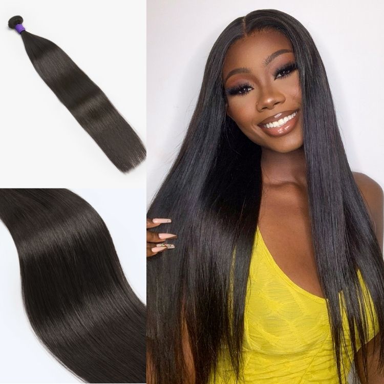 Messy Burmese Curly / Silky Straight / Body Wave / Deep Wave  Bundles 100% Premium Remy Human Hair Bundles 1pc / 3pcs
