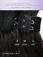 US Only | Luvme All-Day Comfort™ Wig 180% / 250% Density Bone Straight with Baby Hair PartingMax Glueless 7x6 Closure HD Lace Wig Pre-Cut Lace