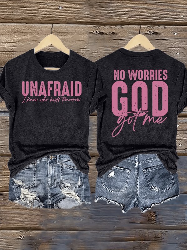 Women's  UNAFRAID Printed T-Shirt