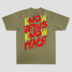 Know Jesus Know Peace Printed Men's T-shirt