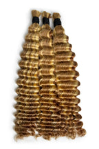 #27/30/613 Piano Color Deep Wave Bulk Hair for Braiding BU56