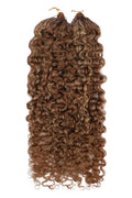 #27/30 Mixed Color Water Deep Wave Feather Crochet Human Hair