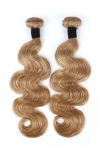 #27 Honey Blonde Body Wave Brazilian Hair Bundles Sew in Extensions