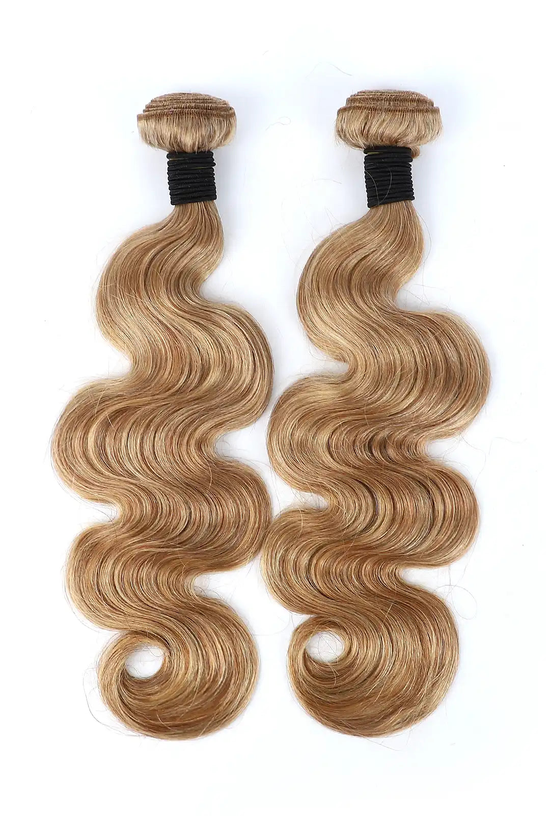 #27 Honey Blonde Body Wave Brazilian Hair Bundles Sew in Extensions