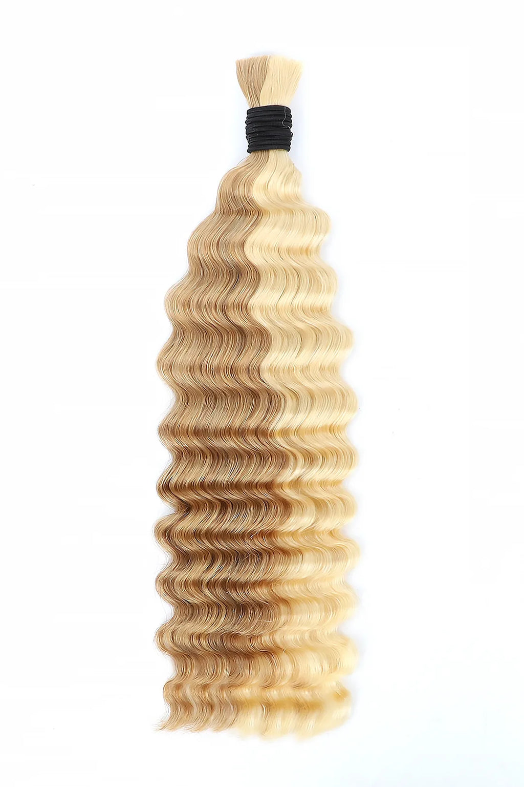#27/#613 Piano Color Deep Wave Bulk Hair for Braiding BU25