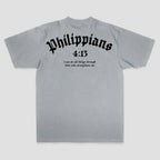 Philippians 4:13 I Can Do All Things Through Him Who Strengthens Me Printed Men's T-shirt