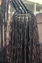 #2 Dark Brown Color Deep Wave Bulk Braiding Hair Extensions BU13