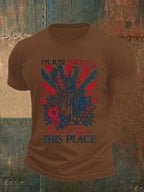 Men's THIS PLACE Round Neck Printed T-Shirt