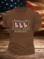 Men's Blessed through 250 Years Printed T-Shirt
