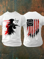 Men's 250 YEARS Round-neck Printed T-Shirt