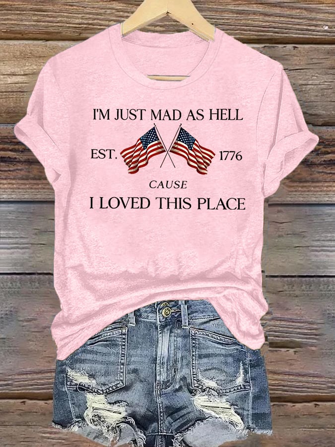 Women's  I LOVED THIS PLACE Print T-Shirt