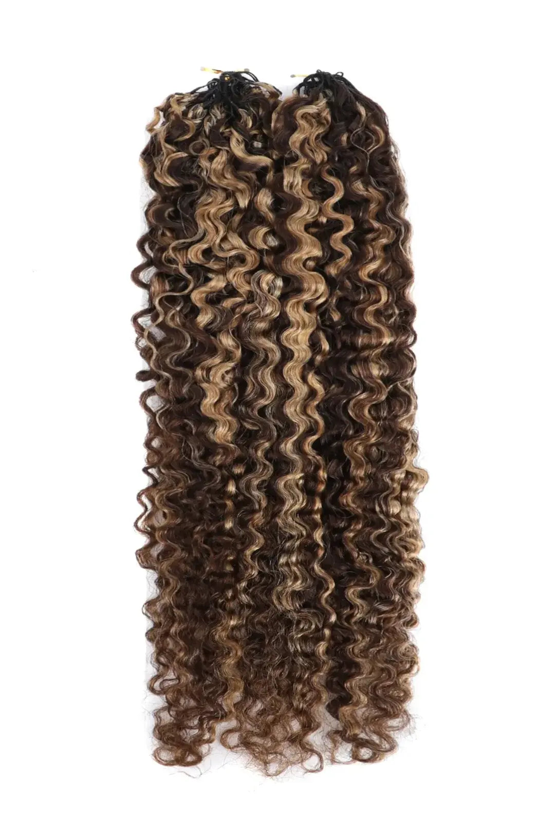 #4/27 Mixed Color Water Deep Wave Feather Crochet Human Hair