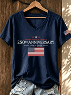 Women's Casual U.S. 250th Anniversary T-Shirt