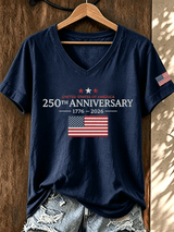 Women's Casual U.S. 250th Anniversary T-Shirt