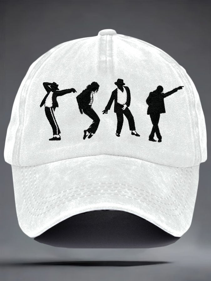 Unisex Retro Superstar Art Print Baseball Cap