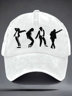 Unisex Retro Superstar Art Print Baseball Cap
