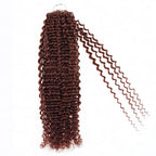 QVR Ombre #T4/30 Human Crochet Hair Small Kinky Curly Machine Made Feather Crochet Hairstyle