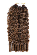 #4A/27/30 Mixed Color Burmese Curly with Spiral Curls Crochet Hair for Miracle Knots
