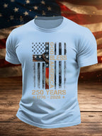 Men's GOD BLESS AMERICA Printed T-Shirt