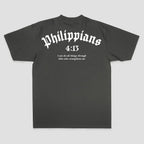 Philippians 4:13 I Can Do All Things Through Him Who Strengthens Me Printed Men's T-shirt