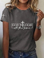 🔥Hot Sale Picks 🔥Women's Jesus Printed Short Sleeve T-Shirt