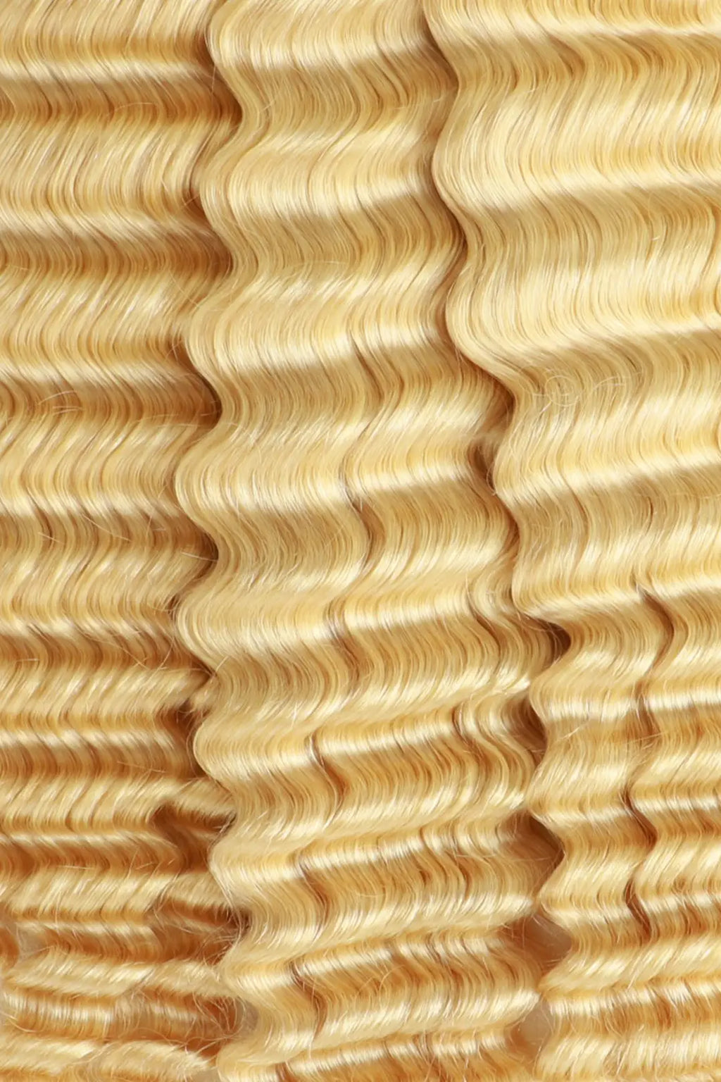 613 Blonde Deep Wave Bulk Human Hair for Braiding BU04