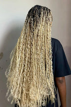 613 Blonde Deep Wave Bulk Human Hair for Braiding BU04