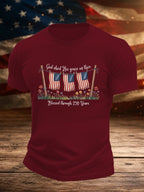 Men's Blessed through 250 Years Printed T-Shirt